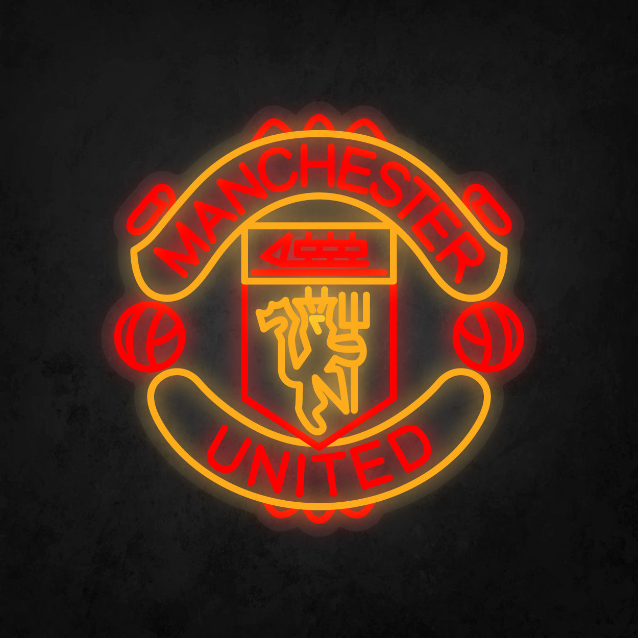 LED Neon Sign - Manchester United