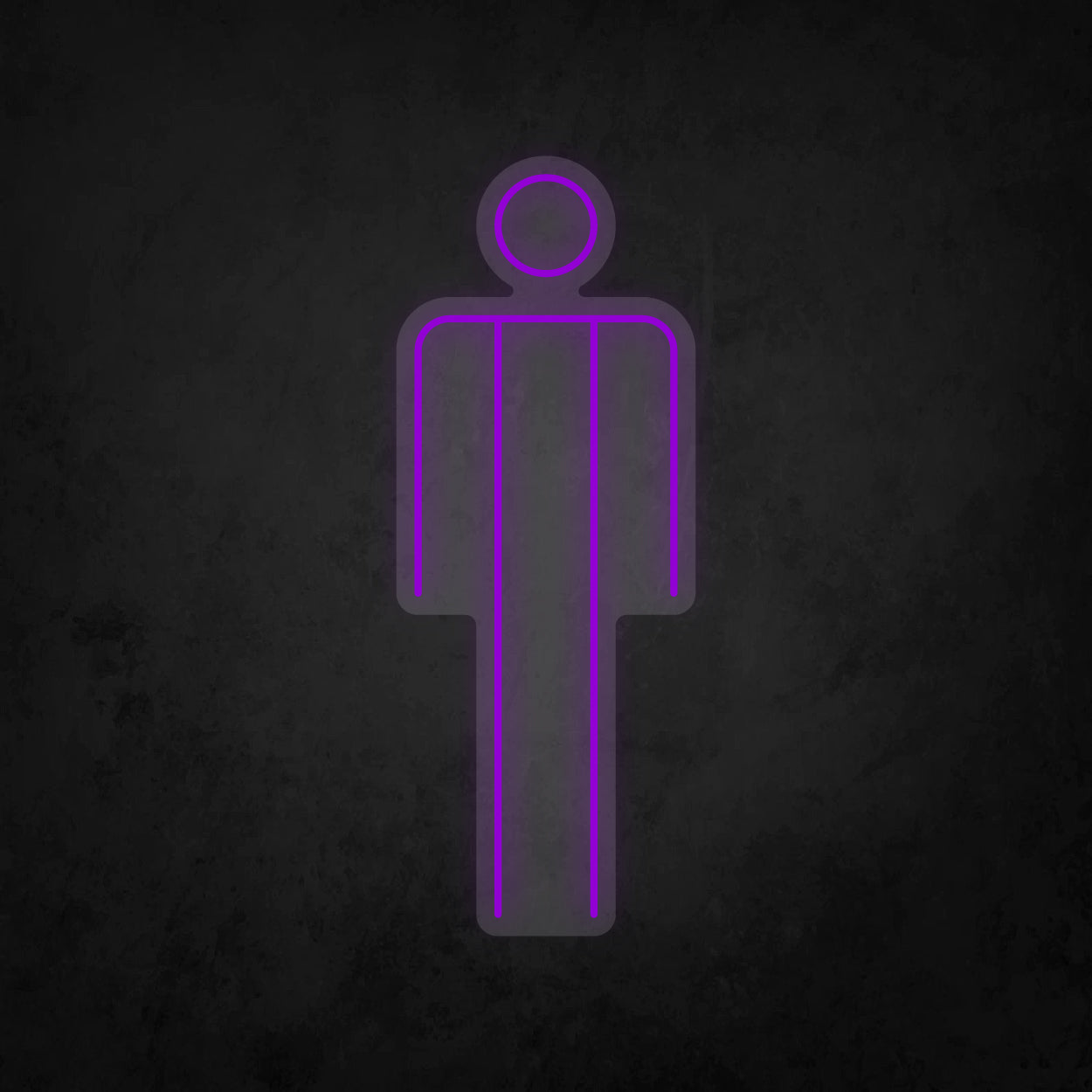 LED Neon Sign - Men's Restroom - Large
