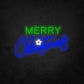 LED Neon Sign - Merry Christmas - Colorful - Small