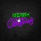 LED Neon Sign - Merry Christmas - Colorful - Small