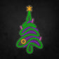 LED Neon Sign - Christmas Tree