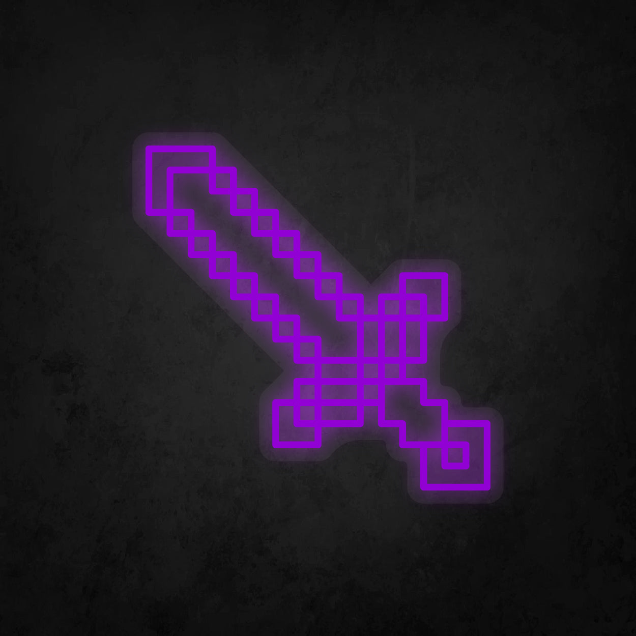 LED Neon Sign - Minecraft Sword
