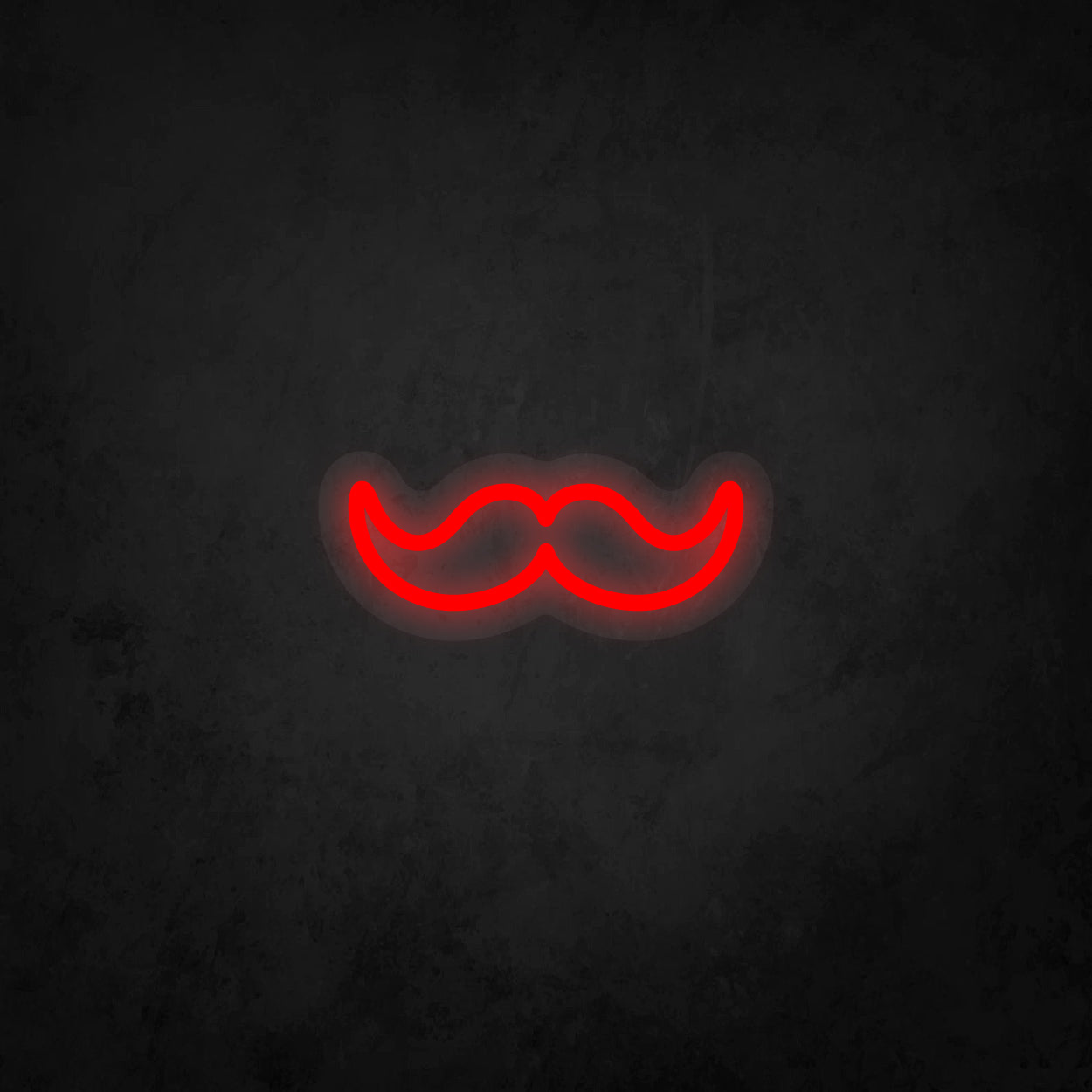 LED Neon Sign - Mustache