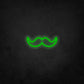 LED Neon Sign - Mustache