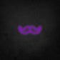 LED Neon Sign - Mustache