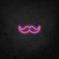 LED Neon Sign - Mustache