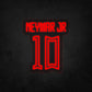 LED Neon Sign - NEYMAR JR 10