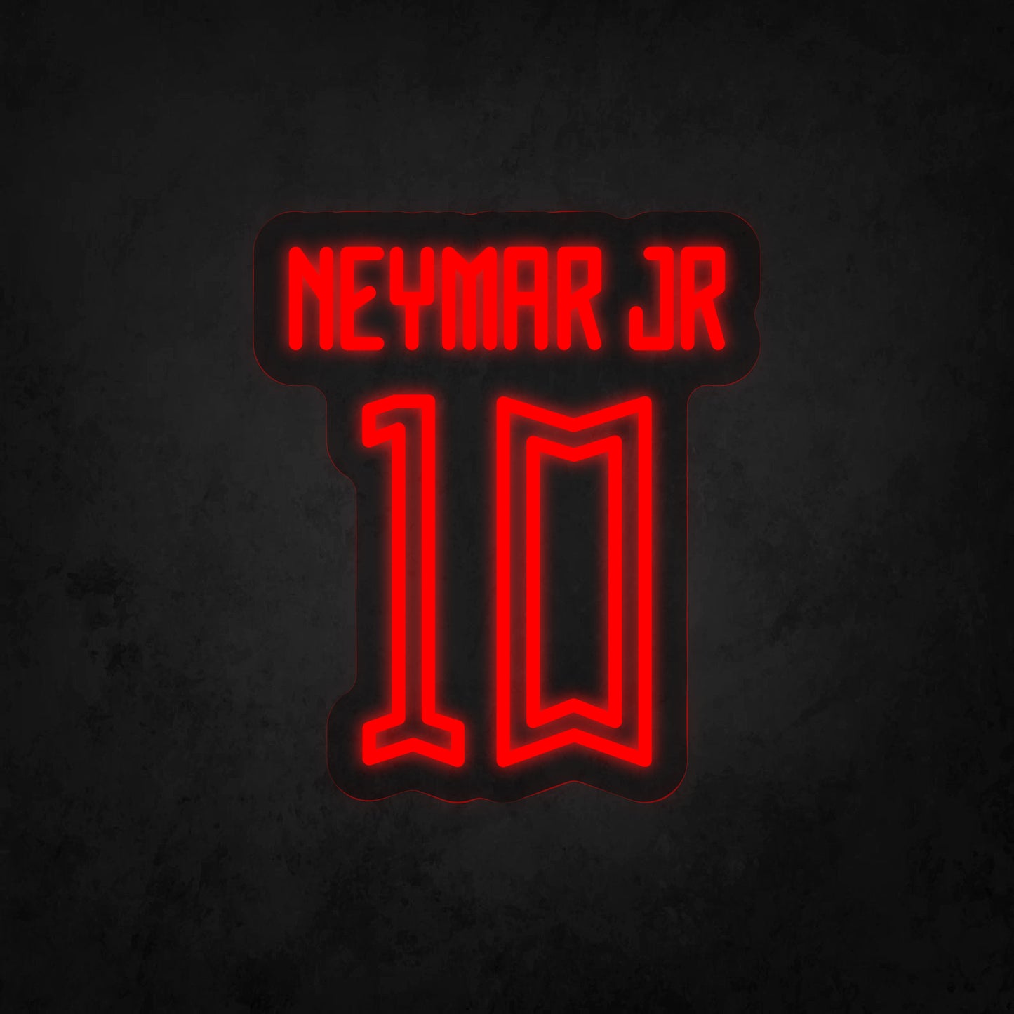 LED Neon Sign - NEYMAR JR 10