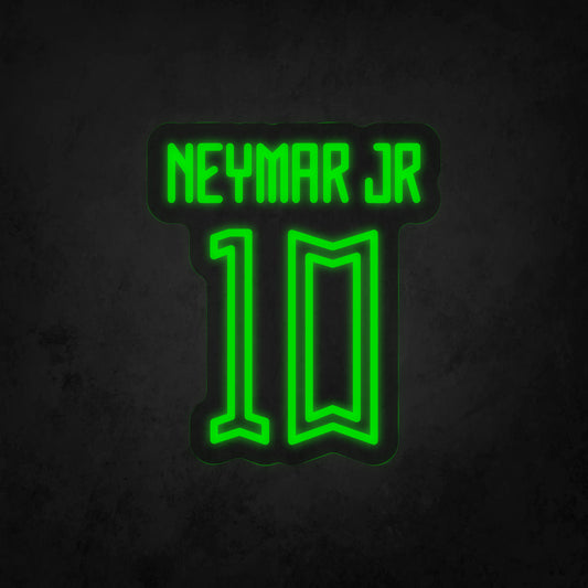 LED Neon Sign - NEYMAR JR 10