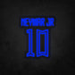 LED Neon Sign - NEYMAR JR 10