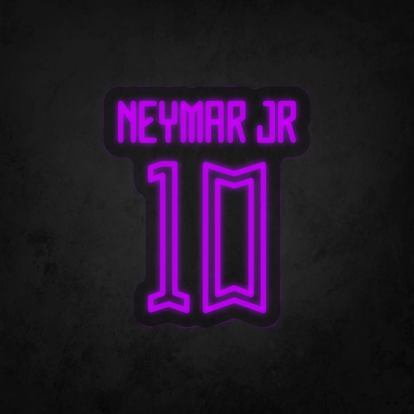 LED Neon Sign - NEYMAR JR 10