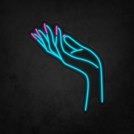 LED Neon Sign - Nail Salon Sign D