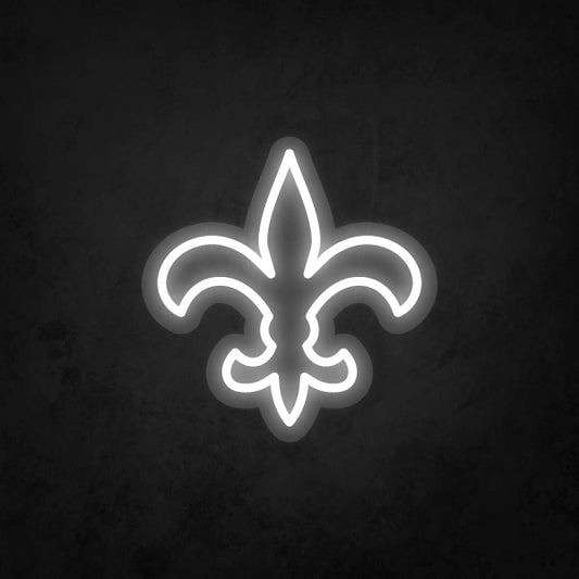 LED Neon Sign - New Orleans Saints - Small