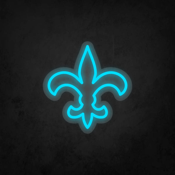 LED Neon Sign - New Orleans Saints - Small