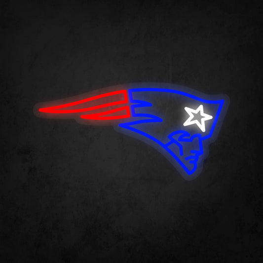 LED Neon Sign - New England Patriots
