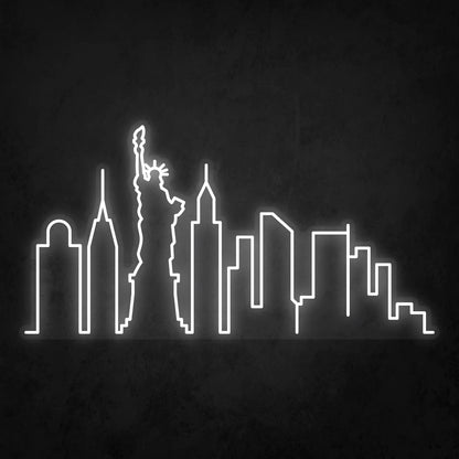 LED Neon Sign - New York City Line