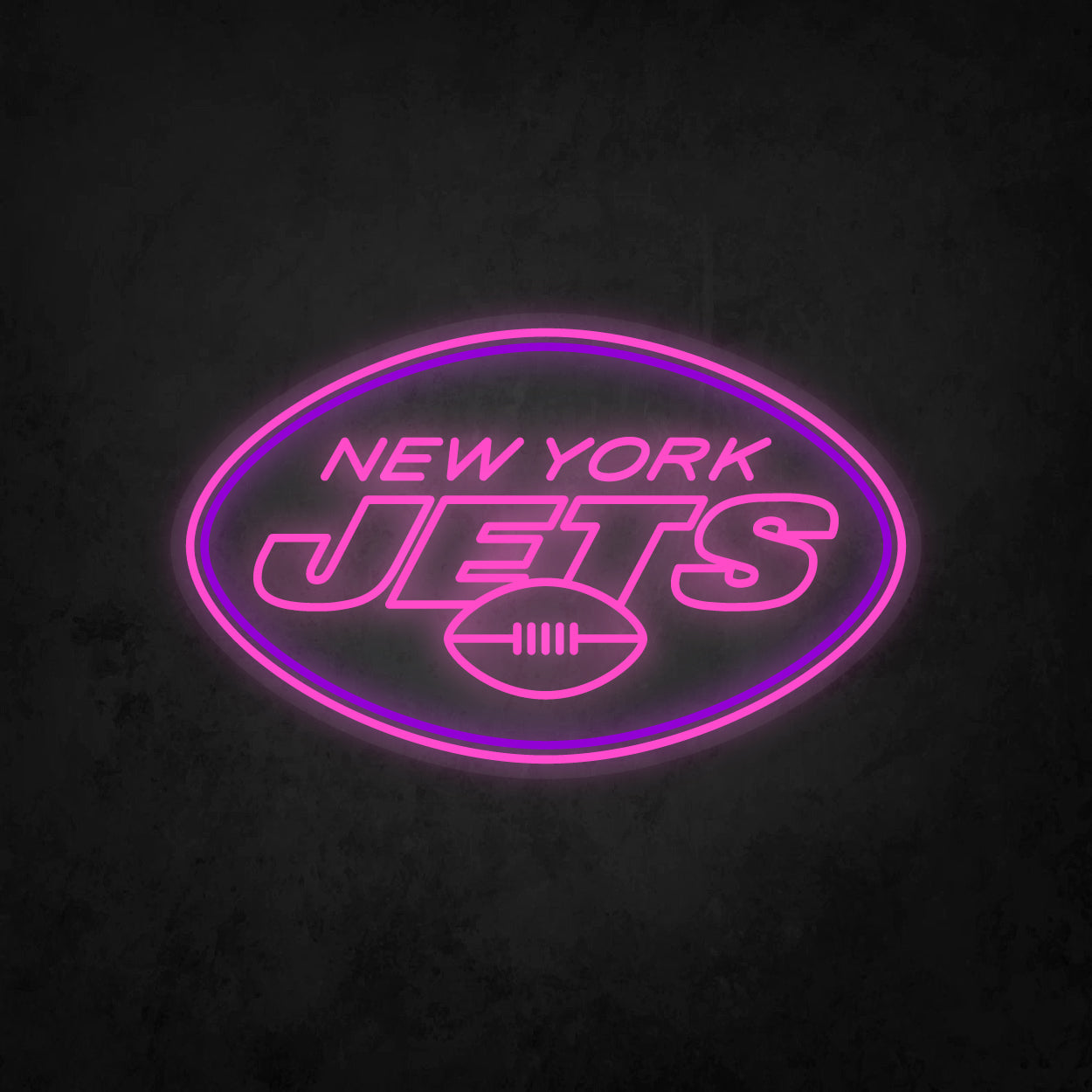LED Neon Sign - New York Jets Large
