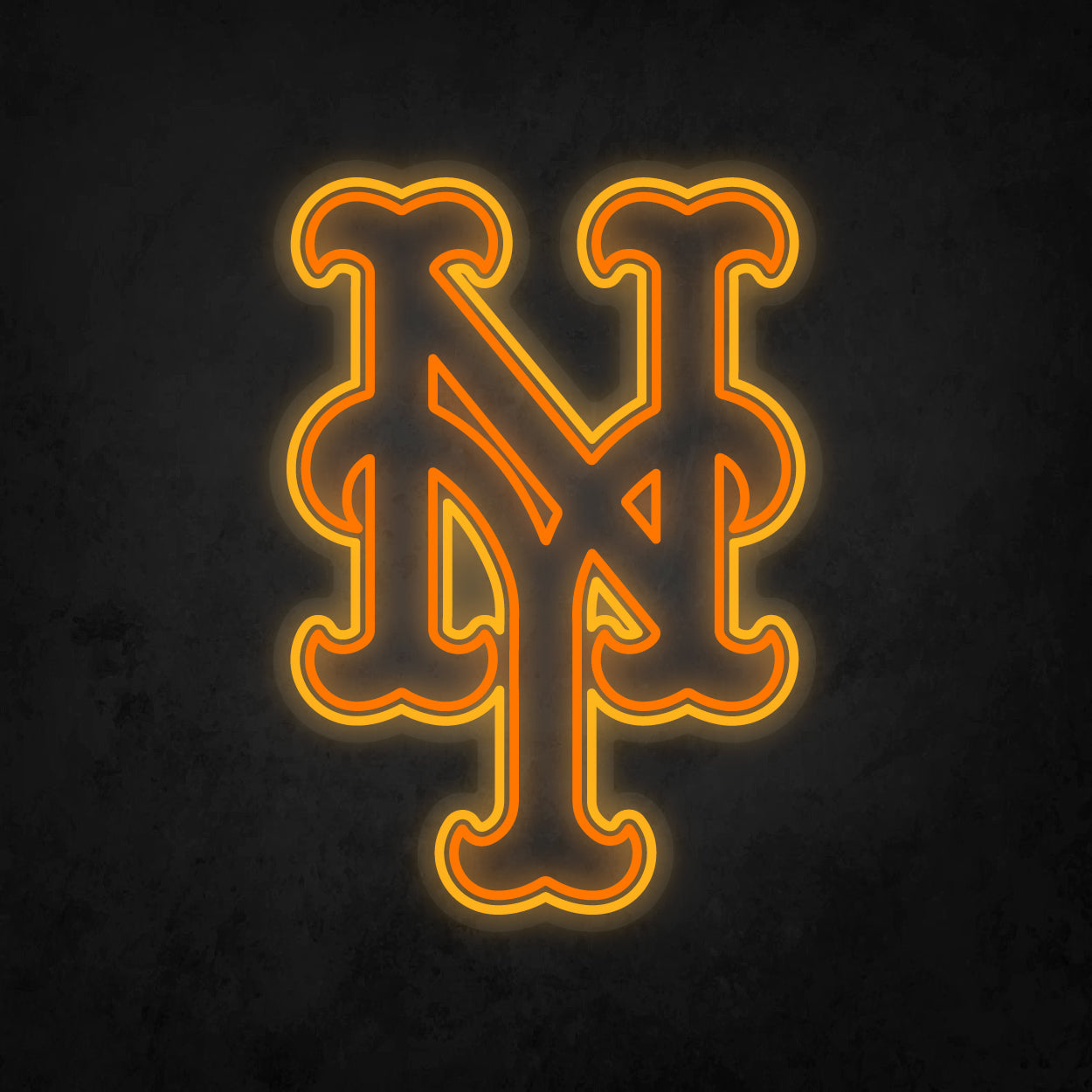 LED Neon Sign - New York Mets Large
