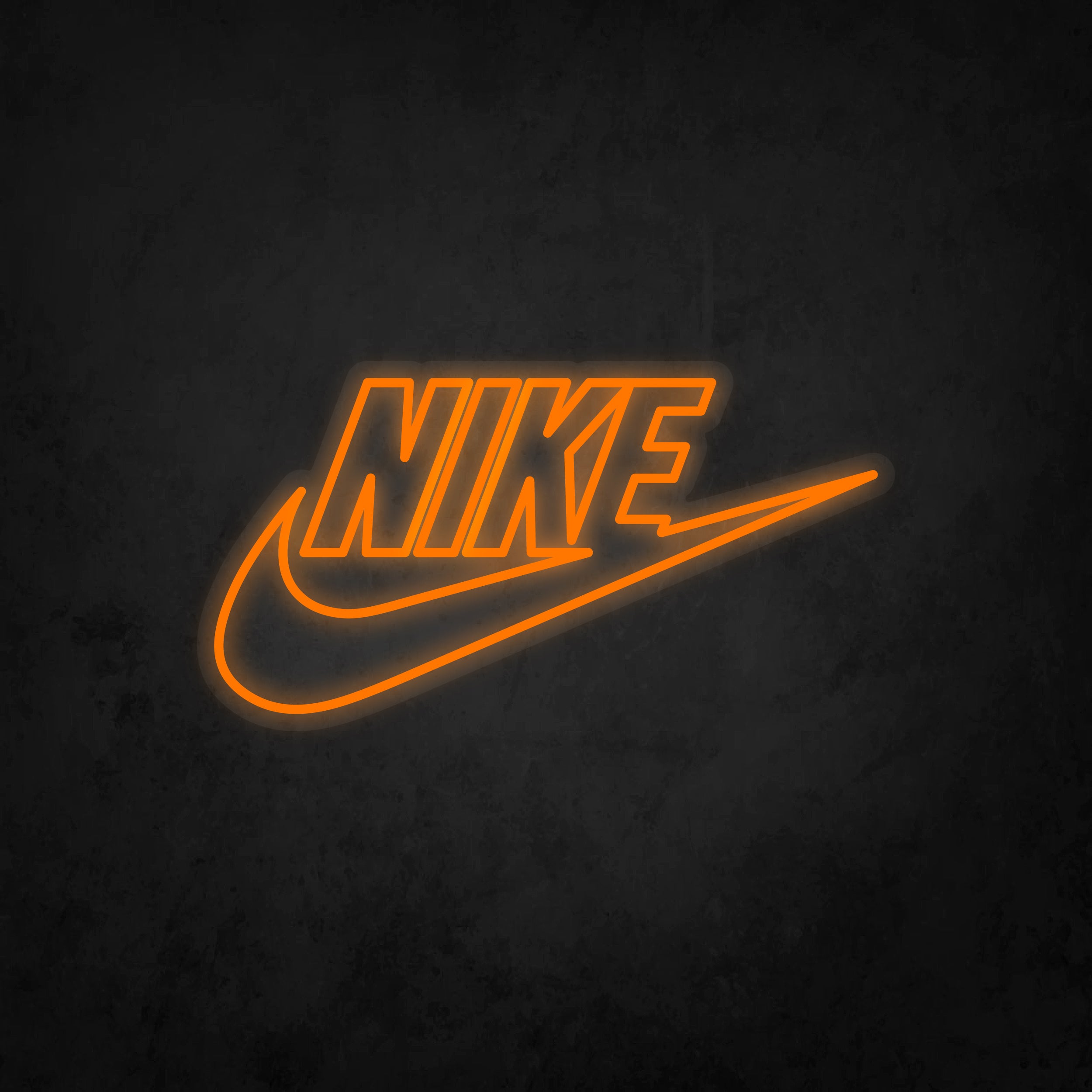 LED Neon Sign Nike Swoosh Logo Large