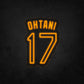 LED Neon Sign - OHTANI 17