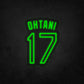 LED Neon Sign - OHTANI 17