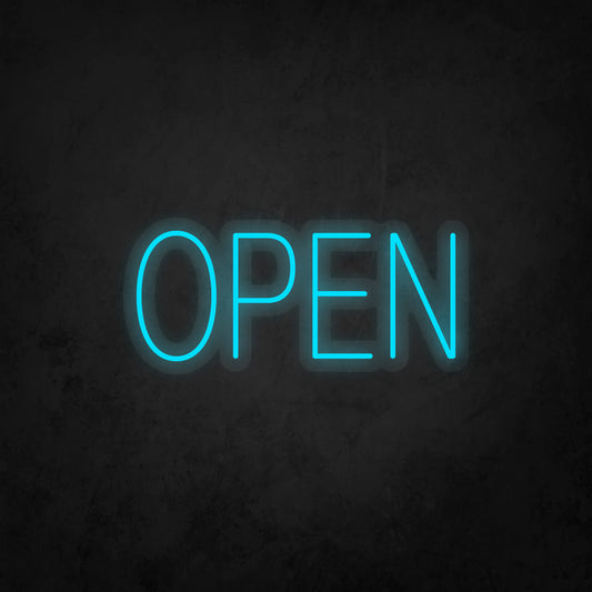 LED Neon Sign - OPEN 1 Line