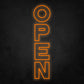 LED Neon Sign - OPEN Vertical 2 Line