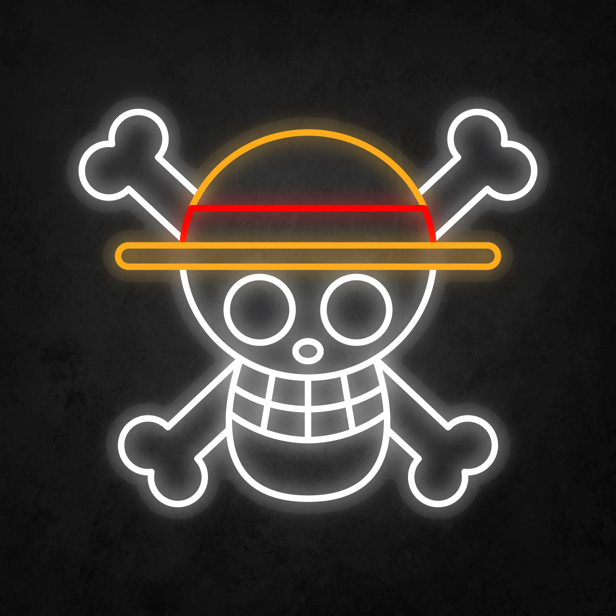 LED Neon Sign - One Piece Flag