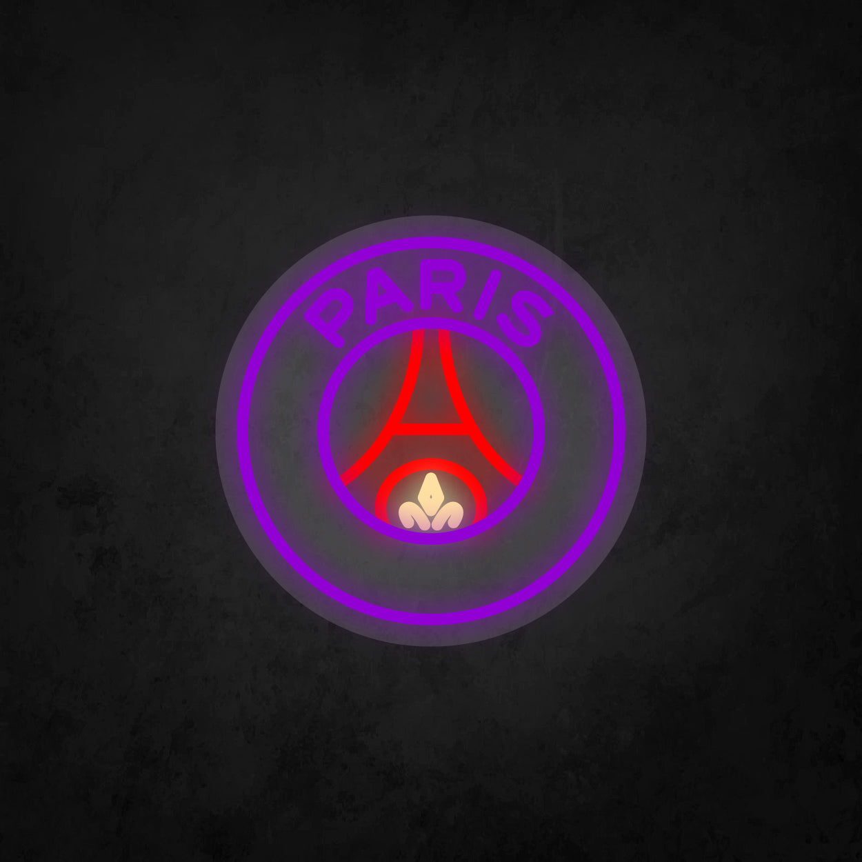 LED Neon Sign - Paris Saint-Germain - Small