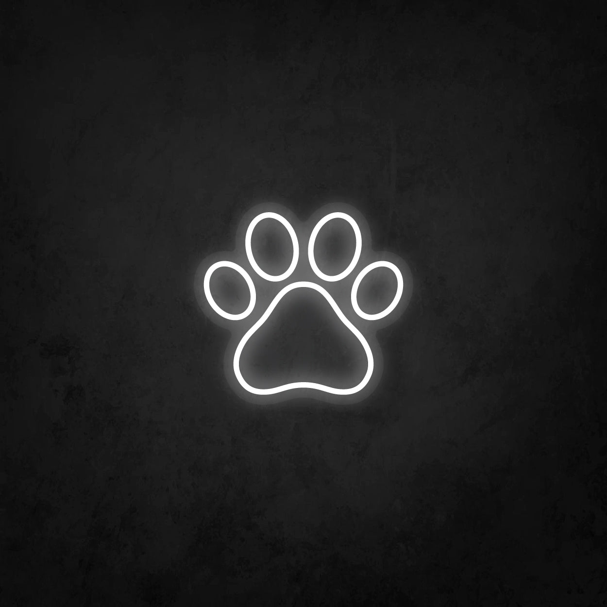 LED Neon Sign - Paw