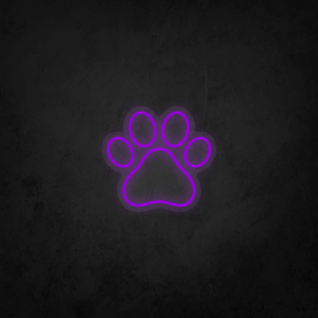 LED Neon Sign - Paw