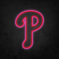 LED Neon Sign - Philadelphia Phillies Large