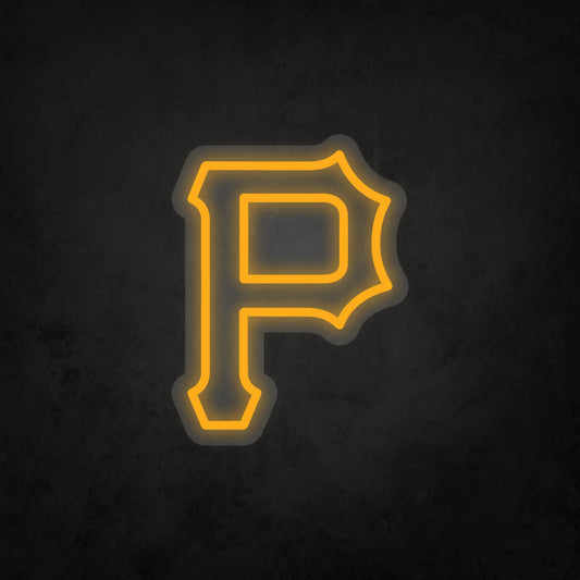 LED Neon Sign - Pittsburgh Pirates - Small