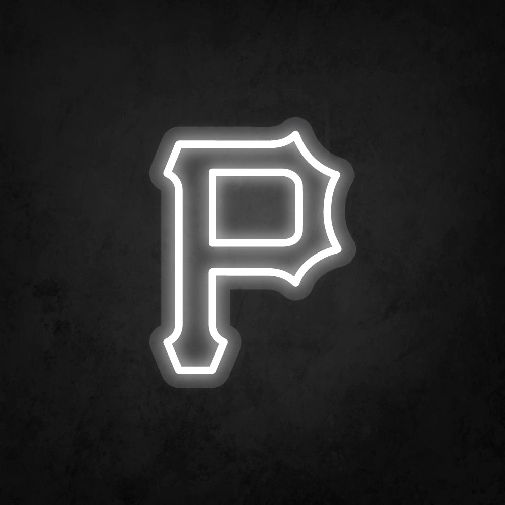 LED Neon Sign - Pittsburgh Pirates - Small