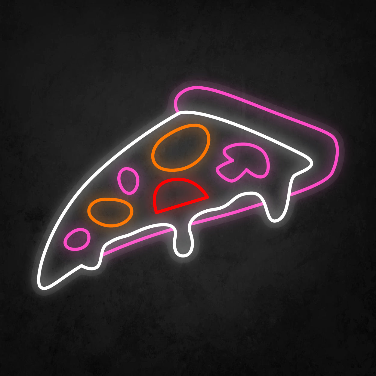 LED Neon Sign - Pizza Large