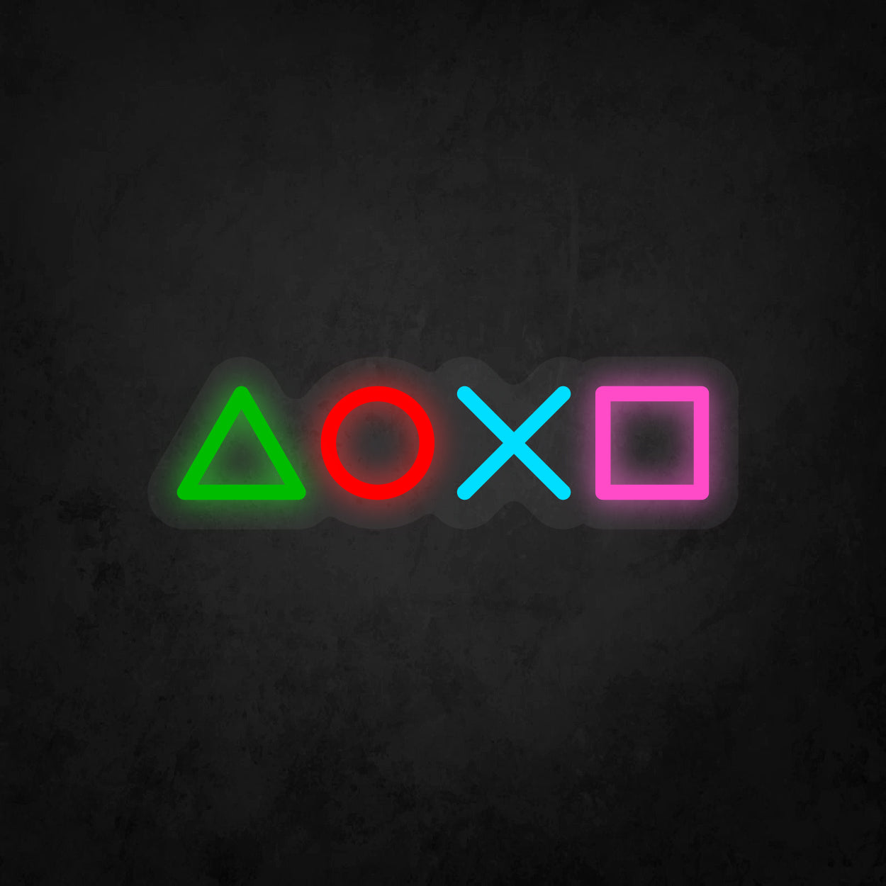 LED Neon Sign - PlayStation Button