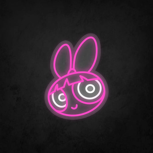 LED Neon Sign - Powerpuff Girls - Blossom - Small
