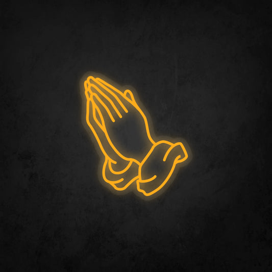 LED Neon Sign - Pray