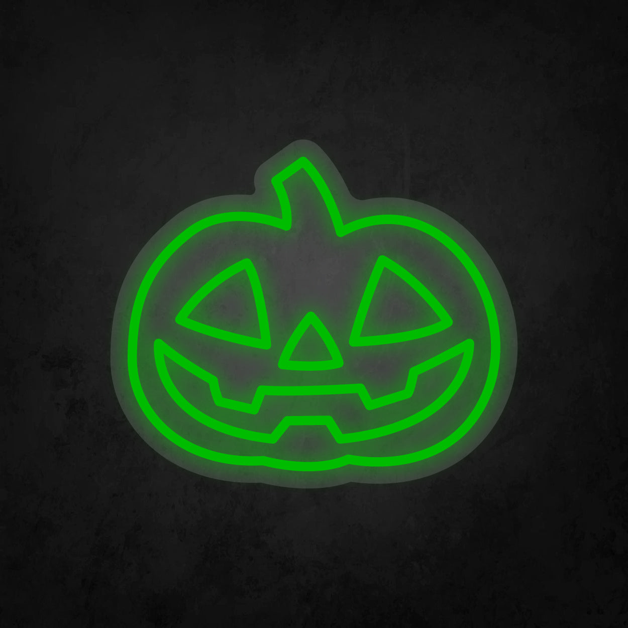 LED Neon Sign - Pumpkin Head - Small