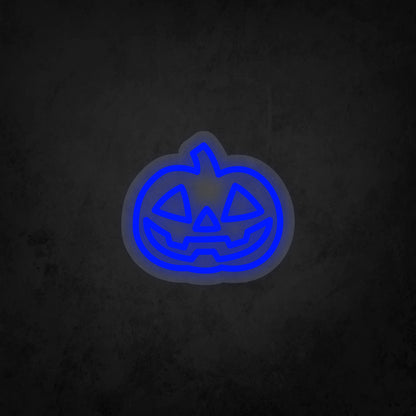 LED Neon Sign - Pumpkin Head - X Small