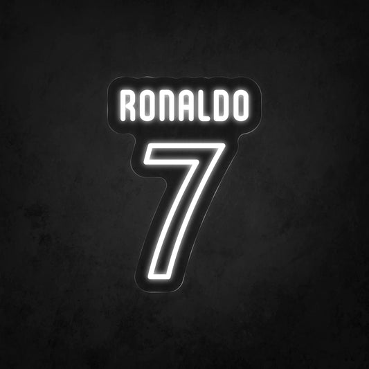 LED Neon Sign - RONALDO 7