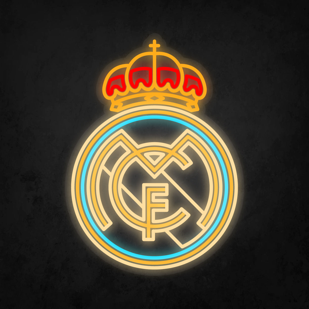 LED Neon Sign - Real Madrid