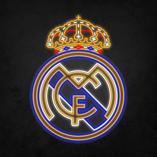 LED Neon Sign - Real Madrid X Large