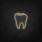 LED Neon Sign - Realistic Tooth