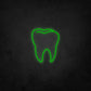 LED Neon Sign - Realistic Tooth