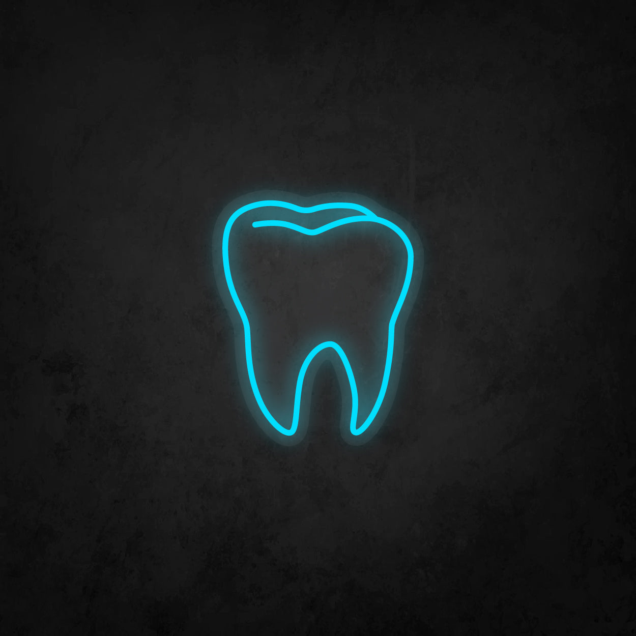 LED Neon Sign - Realistic Tooth