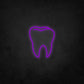 LED Neon Sign - Realistic Tooth