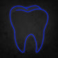 LED Neon Sign - Realistic Tooth Large