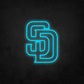 LED Neon Sign - San Diego Padres - Medium