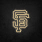 LED Neon Sign - San Francisco Giants - Medium